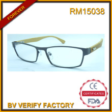 RM15038 China fabricantes bambú templo gafas láser logotipo personalizado de la lectura